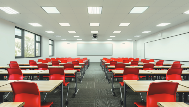 azink86_An_empty_scandinavian_style_classroom_with_desks_and_re_52c3a117-38ed-4875-be98-ca74c8819f4e